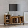 TV staliukas Televizoriaus spintelė, dūminio ąžuolo, 100x35x55cm, mediena