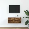 TV staliukas Televizoriaus spintelė, dūminio ąžuolo, 60x31x25,5 cm, mediena
