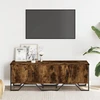 TV staliukas Televizoriaus spintelė, dūminio ąžuolo, 122x34x41cm, mediena