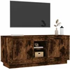 TV staliukas Televizoriaus spintelė, dūminio ąžuolo, 102x35x45cm, mediena