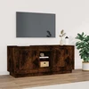 TV staliukas Televizoriaus spintelė, dūminio ąžuolo, 102x35x45cm, mediena