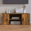 TV staliukas Televizoriaus spintelė, dūminio ąžuolo, 100x35x40cm, mediena