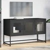 TV staliukas Televizoriaus spintelė, juoda, 100,5x39x60,5 cm, plienas