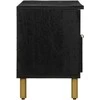 televizoriaus spintelė Juoda 100x33x46 cm Engineered Wood