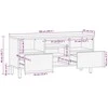 televizoriaus spintelė Juoda 100x33x46 cm Engineered Wood