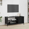 TV staliukas Televizoriaus spintelė Juodas ąžuolas 100 x 40 x 45 cm