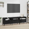 TV staliukas Televizoriaus spintelė Juodas ąžuolas 150 x 30 x 45 cm