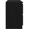 TV staliukas Televizoriaus spintelė, juodos spalvos, 100x35x54 cm, mediena