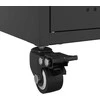 TV staliukas Televizoriaus spintelė, juodos spalvos, 68x39x43,5cm, plienas