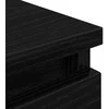 TV staliukas Televizoriaus spintelė, juodos spalvos, 100x35x54 cm, mediena