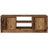 TV staliukas televizoriaus spintelė Old Wood 102x30x36 cm Engineered Wood