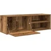 TV staliukas televizoriaus spintelė Old Wood 120x34x37 cm Engineered Wood