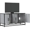 TV staliukas Televizoriaus spintelė, pilka, 100x35x50cm, mediena ir metalas