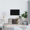 TV staliukas Televizoriaus spintelė, pilka ąžuolo, 100x35x40cm, mediena