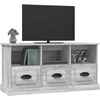 TV staliukas Televizoriaus spintelė, pilka ąžuolo, 100x35x50cm, mediena