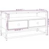 TV staliukas Televizoriaus spintelė, pilka ąžuolo, 80x35x45cm, mediena