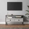 TV staliukas Televizoriaus spintelė, pilka ąžuolo, 80x35x45cm, mediena