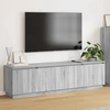 TV staliukas Televizoriaus spintelė 180 x 38 x 49 cm Pilkas Sonoma