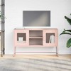 TV staliukas Televizoriaus spintelė, rožinė, 100,5x39x60,5cm, plienas