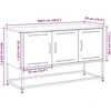 TV staliukas Televizoriaus spintelė, rožinė, 100,5x39x60,5cm, plienas