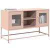 TV staliukas Televizoriaus spintelė, rožinė, 100,5x39x60,5cm, plienas