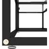 TV staliukas Televizoriaus spintelė, skaidri, 160x40x40,5cm, stiklas