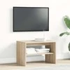 TV staliukas televizoriaus spintelė Sonoma ąžuolas Engineered Wood