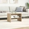 TV staliukas televizoriaus spintelė Sonoma ąžuolas Engineered Wood
