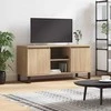 TV staliukas Televizoriaus spintelė, sonoma ąžuolo, 104x35x50cm, mediena