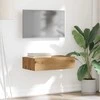 TV staliukas Televizoriaus spintelė su LED, artisano, 60x35x15,5cm