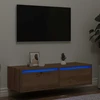 TV staliukas Televizoriaus spintelė su LED, artisano, 100X35,5x25 cm