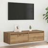 TV staliukas Televizoriaus spintelė su LED, artisano, 100X35,5x25 cm