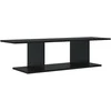 TV staliukas TV spintelių komplektas Juoda 103 x 30 x 26,5 cm