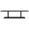 TV staliukas TV spintelių komplektas Juoda 103 x 30 x 26,5 cm