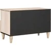 TV vienetai su stalčių Balta 70 x 33 x 46 cm Apdirbta mediena