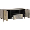 Televizoriaus spintelė su stalčių Pilka 105 x 33 x 46 cm