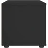 TV staliukas televizoriaus spintelė VISNES Juoda 60x40x38 cm