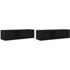 TV staliukas Televizoriaus spintelės, 2vnt., 100x31x25,5 cm, mediena
