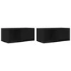 TV staliukas Televizoriaus spintelės, 2vnt., 60x31x25,5 cm, mediena