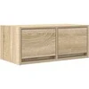 TV staliukas Televizoriaus spintelės, 2vnt., 60x31x25,5 cm, mediena
