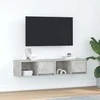 TV staliukas Televizoriaus spintelės, 2vnt., 60x31x25,5 cm, mediena