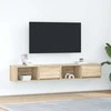TV staliukas Televizoriaus spintelės, 2vnt., 80x31x25,5 cm, mediena