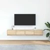 TV staliukas Televizoriaus spintelės, 2vnt., 80x31x25,5 cm, mediena