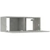 TV staliukas Televizoriaus spintelės, 2vnt., betono, 80x30x30cm, mediena