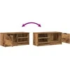 TV staliukas Televizoriaus spintelės, 2vnt., medienos, 80x35x36,5cm, mediena