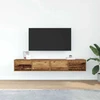 TV staliukas Televizoriaus spintelės, 2vnt., medienos, 80x31x25,5cm, mediena
