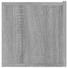 TV staliukas Televizoriaus spintelės, 2vnt., pilkos, 80x30x30cm, mediena
