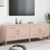 TV staliukas Televizoriaus spintelės, 2vnt., rožinės, 68x39x50,5cm, plienas