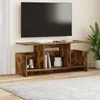 TV staliukas Televizoriaus stovas 102 x 35 x 45 cm Rūkyta ąžuolas