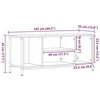 TV staliukas Televizoriaus spintelė 102 x 35 x 45 cm Amatininkų ąžuolas
